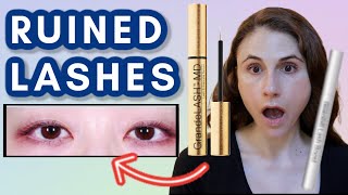 The TRUTH about LASH SERUMS GrandeLASH RevitaLASH Lash Boost Dr Dray [upl. by Rowan]