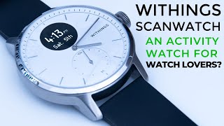 NEW Withings ScanWatch Review in 4K Detail  White Dial 42 MM  UK Version [upl. by Namara]