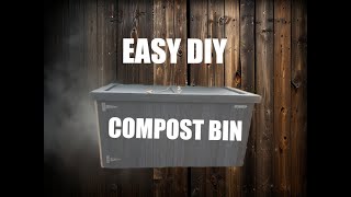 Easy DIY Compost Bin [upl. by Ines]