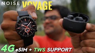 NoiseFit Voyage 4G eSIM Smartwatch with Built in GPS amp TWS Connect ⚡⚡ Heavy Testing ⚡⚡ [upl. by Anneehs]