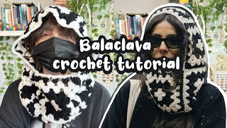 how to crochet a balaclava granny square edition  easy crochet tutorial [upl. by Jamila]