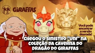 Giraffas  O sinistro UNI chegou na coleção da Caverna do Dragão no Giraffas [upl. by Yhtimit]