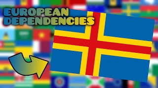 European Dependencies  Flag Animation 2K [upl. by Archer]