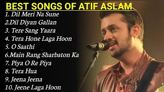 Best Of Atif Aslam  Atif Aslam Top 10 Songs Jukebox  Atif Aslam Hit Songs 2024  Live Stream [upl. by Atteuqaj]