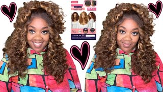 Outre perfect hairline Charlyn 20” 13x6 lace front wig DR4 chocolate gold [upl. by Renata689]