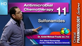 Antimicrobial Chemotherapy Ar Lecture 11 Sulfonamides [upl. by Kahlil]