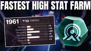 Destiny 2 NEW FASTEST High Stat Armor Farm Final Shape [upl. by Anawik]