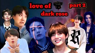 love of dark rosepart 2bts mafia hindi dub story taekook yoonmin namjin jhope 💜 [upl. by Canty980]