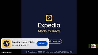 Expedia Hotels Flights ad [upl. by Remmer]