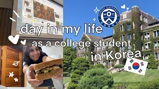 A Day In My Life As A College Student In Korea  vlog [upl. by Imeka]