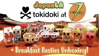 JapanLA visits tokidoki x Fred62  Breakfast Besties Unboxing [upl. by Remde]