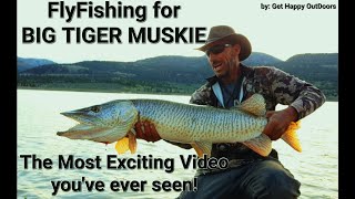 TIGER MUSKIE UTAH 2023 FlyFishing [upl. by Becky915]