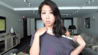 How to Cut the Perfect OfftheShoulder TShirt [upl. by Pearce]