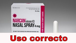 Farmacología de la naloxona Narcan [upl. by Anelleh]