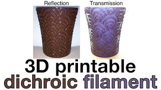 3D Printed Dichroic Nanocomposite Lycurgus cup [upl. by Neelahs138]