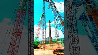 Dynamic compaction pile process Good tools and machinery make work easy [upl. by Eesyak]