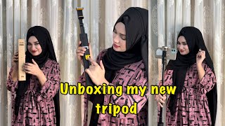 Unboxing my new tripod  Rothey Ahmed [upl. by Hake410]