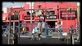 Muscle Gym Training  Venice Beach [upl. by Adlesirg]