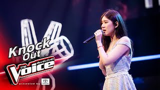 ข้าวปั้น  ยิ้ม  Knock Out  The Voice Thailand 2024  17 Nov 2024 [upl. by Arrad]