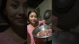 Simple কৈ বনাই খালো  Murgi  Local Chicken  Mini Vlog shorts [upl. by Yntruoc]