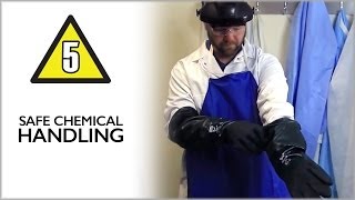 Safe Chemical Handling  Lab Safety Video Part 5 [upl. by Dnamra634]