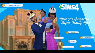 VLOG W Maddog SIMS4 Bridgerton Edition  Royal Family Mod [upl. by Odraude]