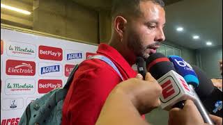 Edwin Cardona en Zona Mixta tras la derrota de América ante Equidad [upl. by Aillij]