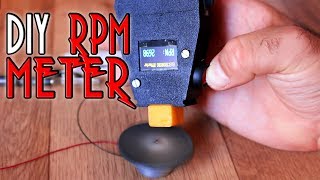 RPM meter with arduino DIY IR sensor and 3D printed case [upl. by Porett]