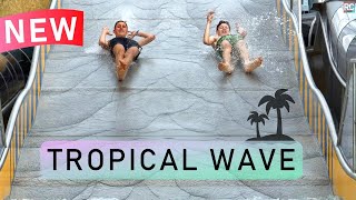 Kristall Palm Beach  Tropical Wave NEU 2023 Breitwellenrutsche Onride [upl. by Kroll]