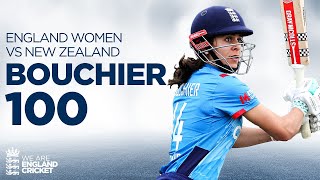 Bouchier Hits Maiden Hundred  📺 EVERY BALL  England Women v New Zealand [upl. by Keever802]