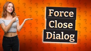 How do I force close a dialog box in Excel [upl. by Oterol7]