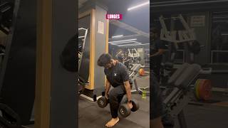 LUNGES  70Kgs x 10 Reps  QUADS  legs lunges gym quads sports legworkout strength care [upl. by Blainey]