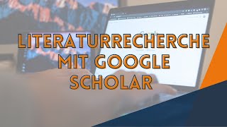 How to Literaturrecherche mit Google Scholar  Universitätsbibliothek Leipzig [upl. by Garrik]