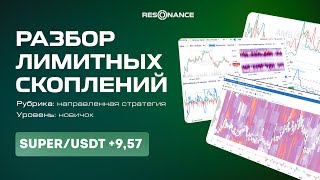 SUPERUSDT Binance  Разбор сделки  Кластерный анализ  Resonance [upl. by Schiffman]