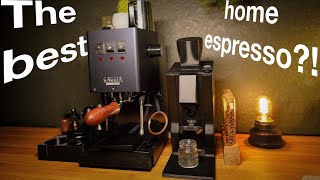 Daily Espresso Routine  Gaggia Classic Pro and Eureka Mignon Notte [upl. by Ardisi]