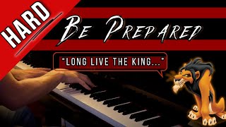 Be Prepared The Lion King  Kyle Landry  Piano Cover  Sheet Music [upl. by Idas]