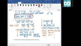 Polynomial Functions Finding Characteristics of a Polynomial in Standard Form [upl. by Descombes924]