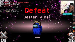 Sidemen Among Us  All Jester Role Wins [upl. by Mersey]