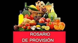 Rosario de Provisión rezar después de la Coronilla de la Misericordia [upl. by Dyche]