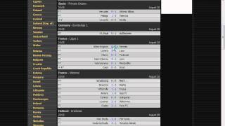 How to know Live scores of Football matches [upl. by Dickenson]