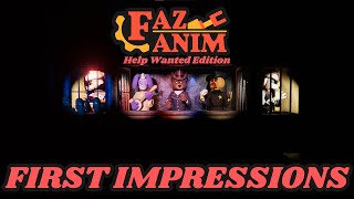 FazAnim Help Wanted Edition  First Impressions [upl. by Doro]