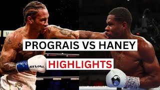 Devin Haney vs Regis Prograis Highlights amp Knockouts [upl. by Aerbua76]