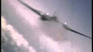 Gun Camera showing aircraft losing wings in WW2 [upl. by Amalberga]