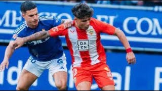 Real Oviedo 32 UD Almería Resumen y Goles  La Liga 2 20242025 [upl. by Dorita]