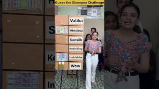 Guess the Shampoo Name Challenge shorts [upl. by Tamas]