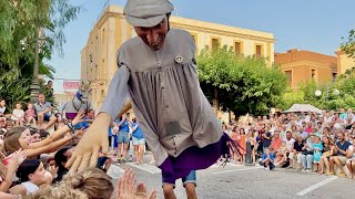 Balls dels GEGANTS i CAPGROSSOS de Riudoms Festa Major de Sant Jaume Riudoms 2023 [upl. by Gracie]