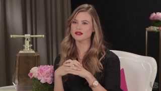 Us Exclusive Victorias Secret model Behati Prinsloo has a body crush on Rihanna [upl. by Rumery]