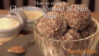 Almond amp Date Chocolate Balls [upl. by Haden]