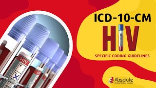 ICD10CM Chapter Specific Coding Guidelines  HIV [upl. by Nazler]