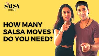 How many SALSA moves do you REALLY NEED  for Salsa Beginner [upl. by Marc]